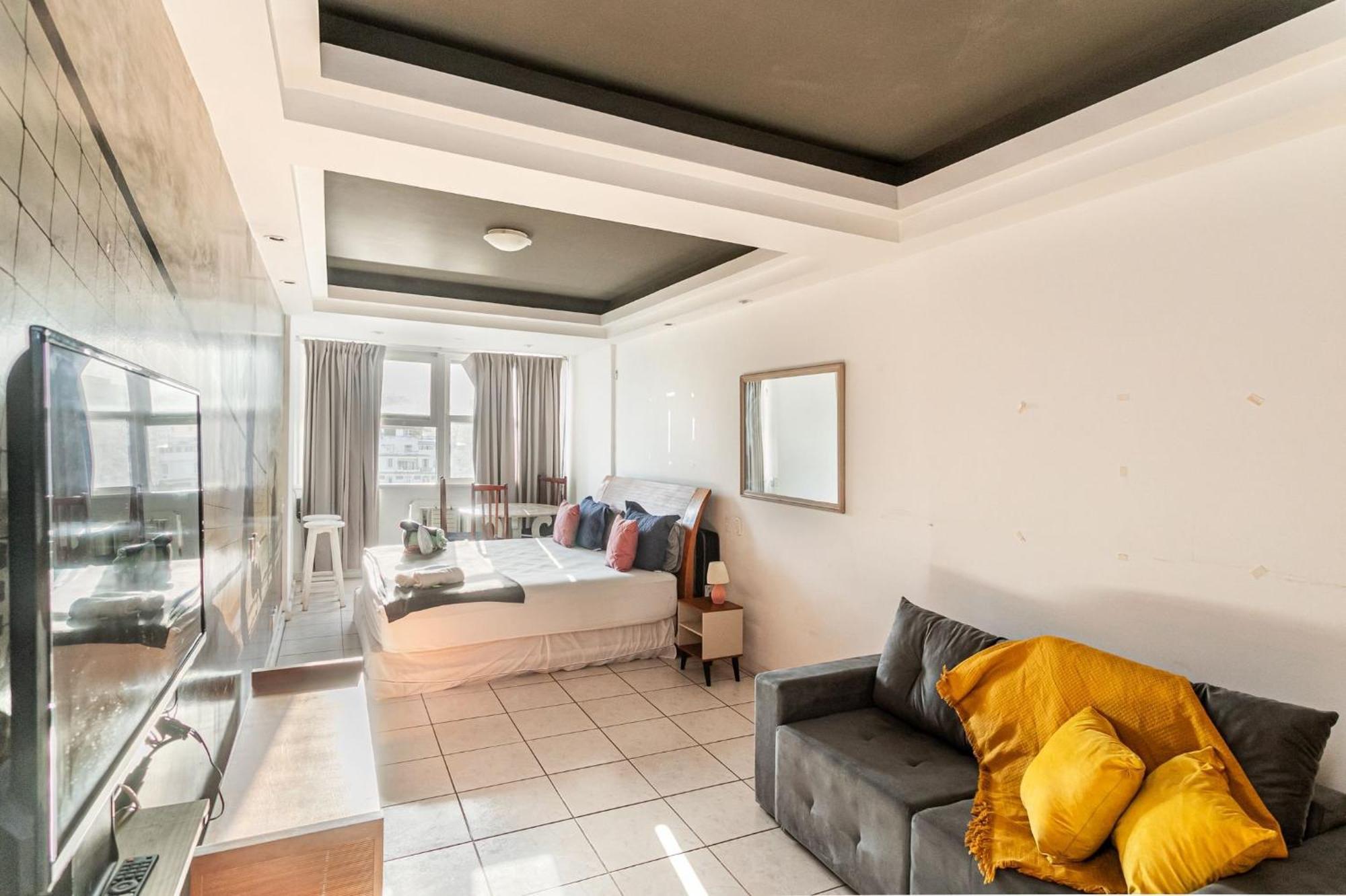 Apartamento Smart Copacabana - 5 Hospedes, Vista, Privativo *